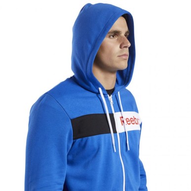 Reebok Logo FZ HM FK6117 sweatshirt