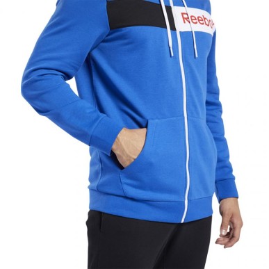 Reebok Logo FZ HM FK6117 sweatshirt