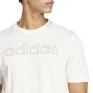 adidas Essentials Single Jersey Linear Logo Ricamato Tee M IS1345