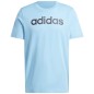 adidas Essentials Single Jersey Linear Logo Ricamato Tee M IS1350