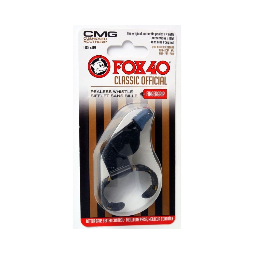 Fischietto FOX 40 Classic ufficiale Fingergrip CMG 9609-0008