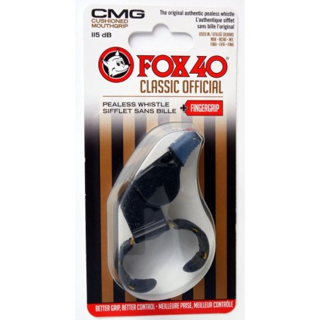 Fischietto FOX 40 Classic ufficiale Fingergrip CMG 9609-0008