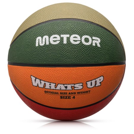 Meteor What's up 4 pallone da basket 16794 taglia 4