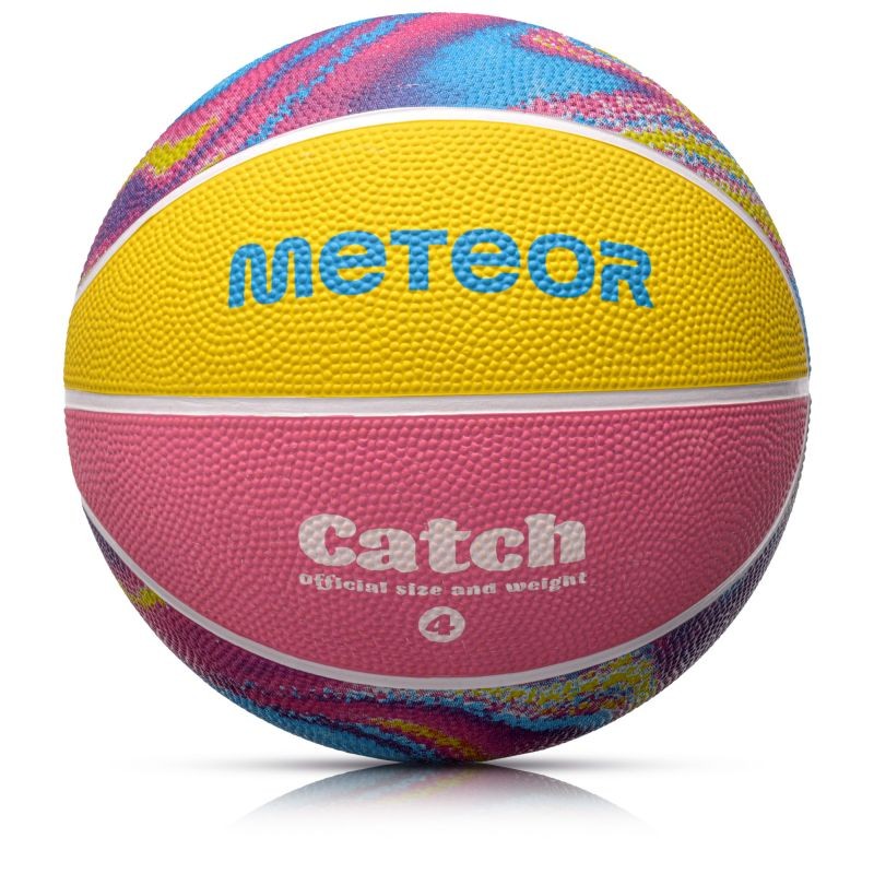 Pallone da basket Meteor Catch 4 16811 taglia 4