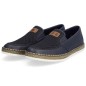 Comfortable leather shoes Rieker M RKR656, navy blue