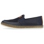 Comfortable leather shoes Rieker M RKR656, navy blue