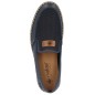 Comfortable leather shoes Rieker M RKR656, navy blue