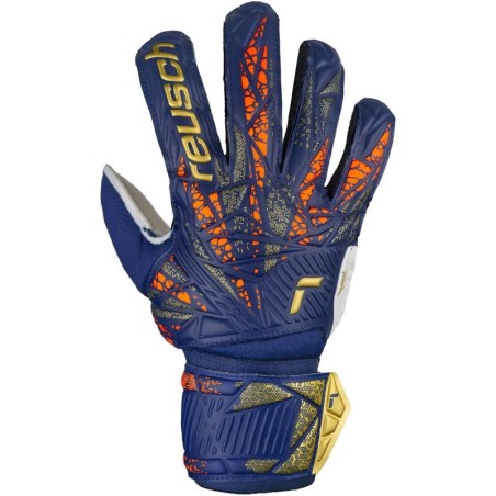 Reusch Attrakt Grip Jr 5472815 4410 goalkeeper gloves