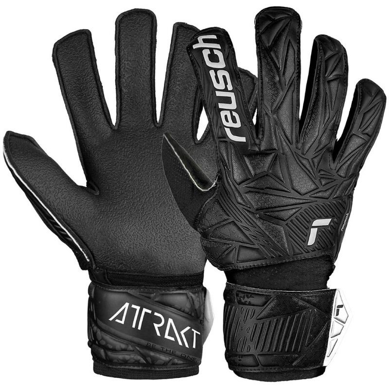 Reusch Attrakt Resist Jr 5472615 7700 goalkeeper gloves