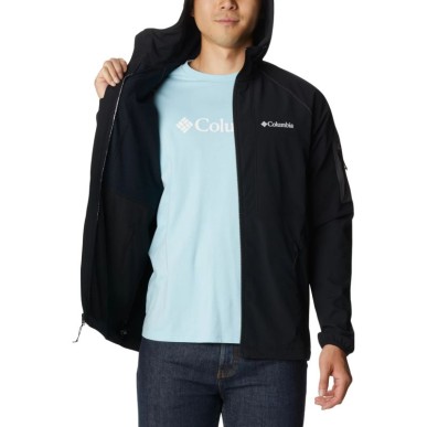 Columbia Tall Heights Hooded Softshell Jacket M 1975591011