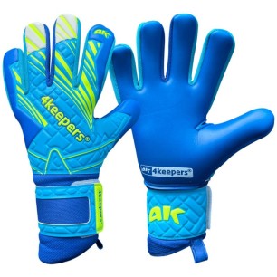 Guanti da portiere 4Keepers Soft Azur NC Jr S929233