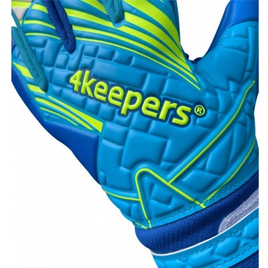 Guanti da portiere 4Keepers Soft Azur NC Jr S929233