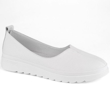 Scarpe in pelle Filippo W PAW514B, bianco