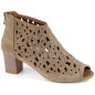 Suede boots Jezzi W JEZ428 light brown