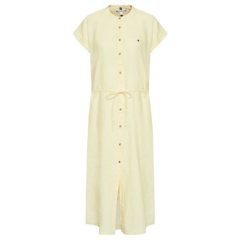 Tommy Hilfiger Linen Midi Dress W WW0WW34108