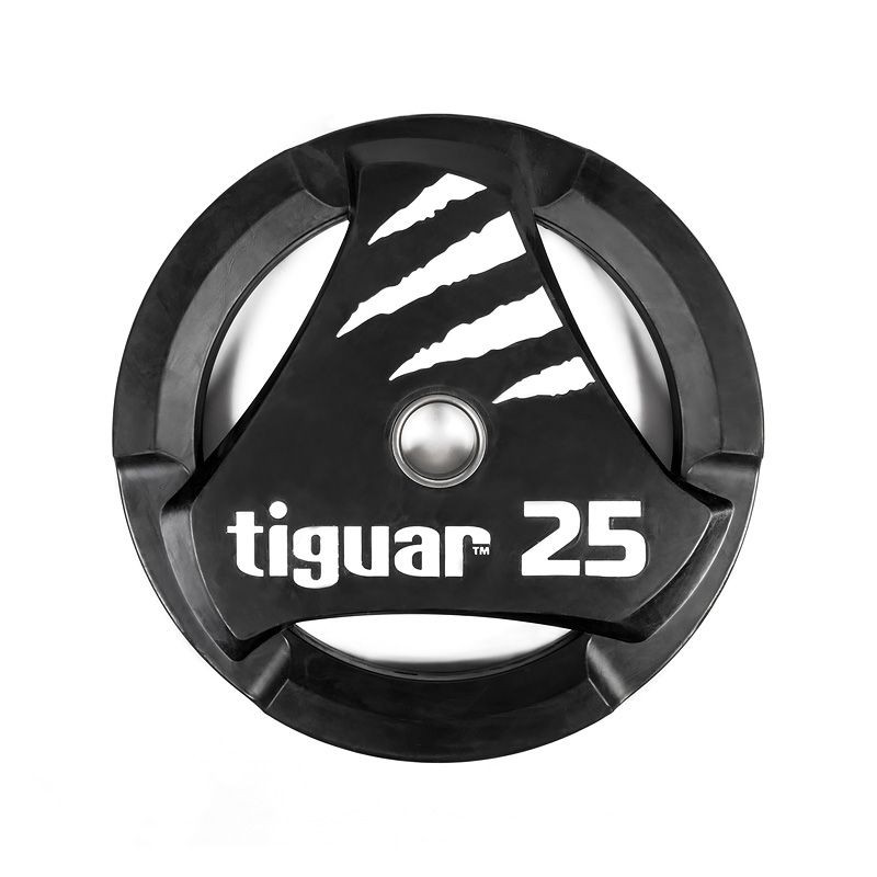 Piastra olimpica tiguar PU 25 kg TI-WTPU02500