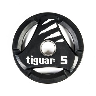 Piastra olimpica tiguar PU 5 kg TI-WTPU00500