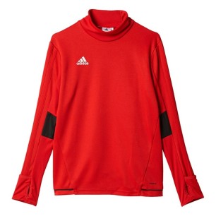 Felpa adidas Tiro 17 TRG TOP JR BQ2754 rosso