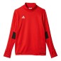 Felpa adidas Tiro 17 TRG TOP JR BQ2754 rosso