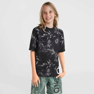 Pantaloncini da bagno O'Neill UV Mix & Match Cali First 13'', T-shirt Crazy Skin Jr 92800613848