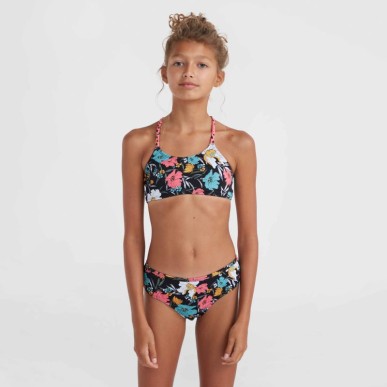 Costume da bagno bikini O'Neill Mix And Match Tropices Jr 92800613954