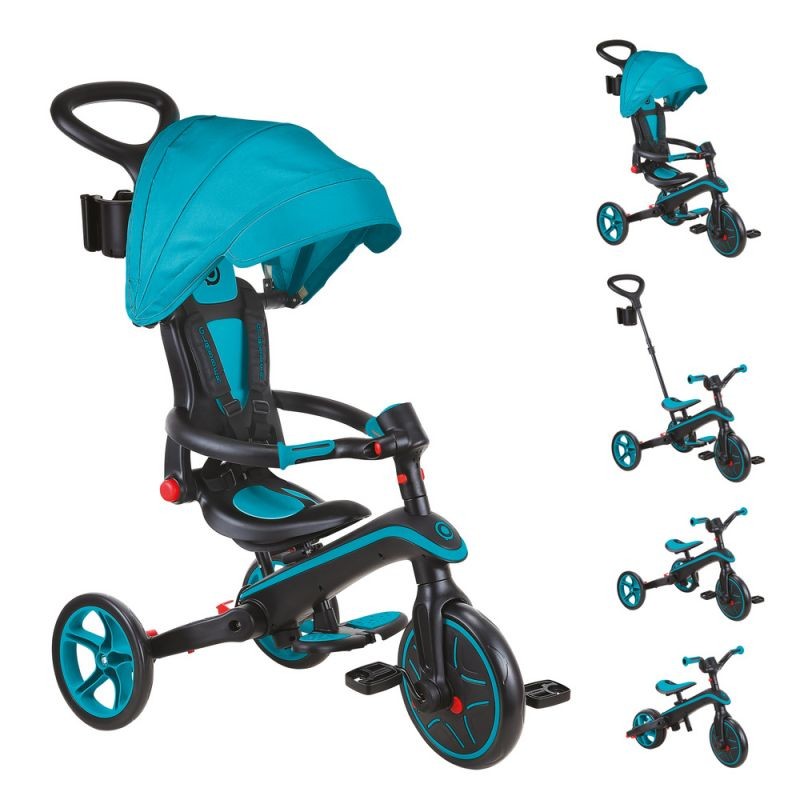 Globber Explorer Trike Foldable 4in1 bike 732-105