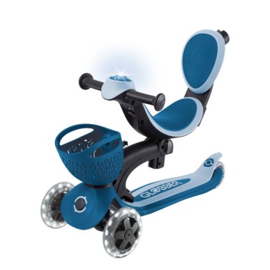 Scooter with seat Globber Go•Up 360 Lights Jr 844-100