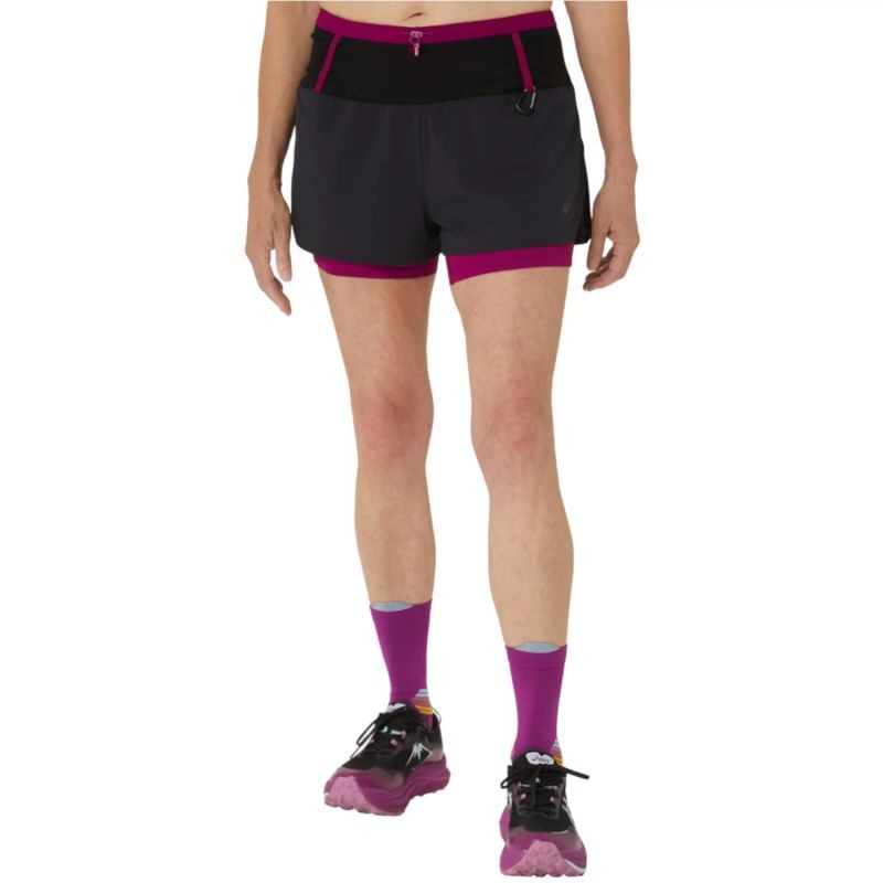 Pantaloncini Asics Fujitrail 2-N-1 Donna 2012C719-002