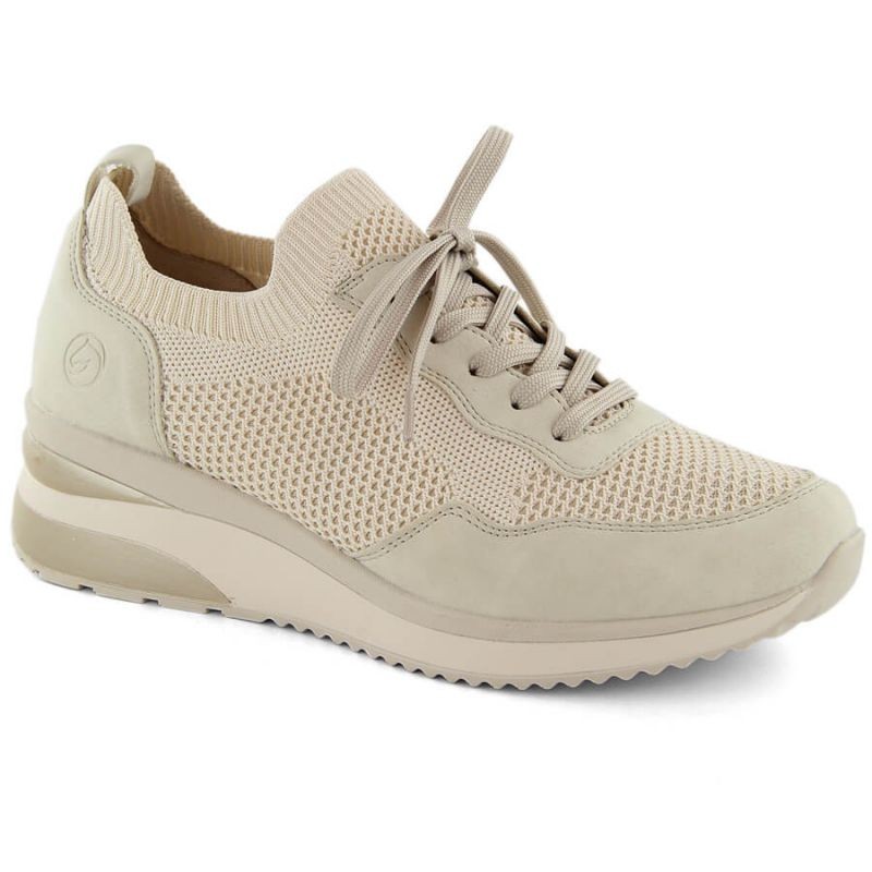 Comode scarpe sportive beige Remonte W RKR693