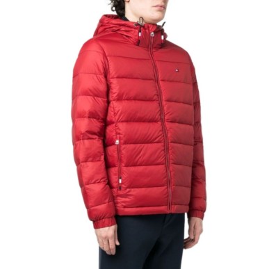 Tommy Hilfiger Quilted Hooded Jacket M MW0MW29007