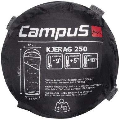 Campus Kjerag 250 Sacco a pelo destro CUP702123200