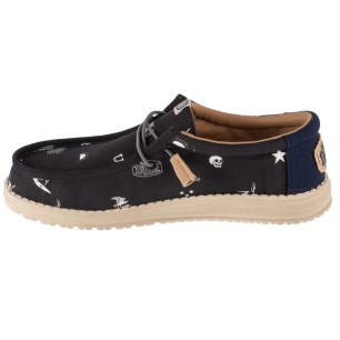 Scarpe Hey Dude Wally Stars N Skulls Print M 41284-001