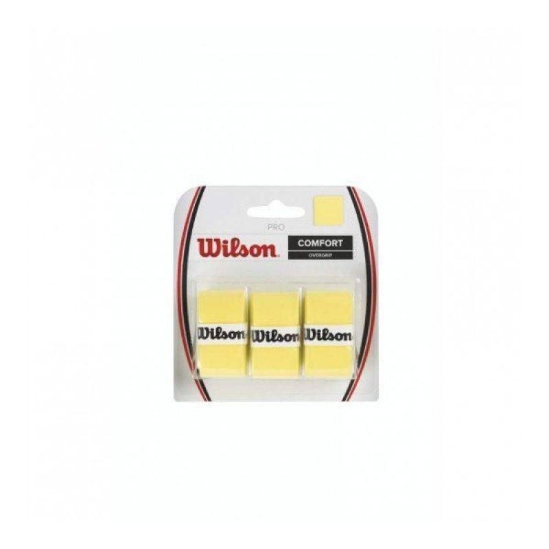 Wraps Wilson Pro Overgrip 3 pezzi giallo