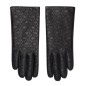 Calvin Klein Re-lock Debossed Leather Gloves W K60K609975