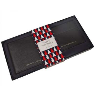 Tommy Hilfiger Gp Cc Holder e mini portafoglio regalo AM0AM10433