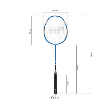 Set da badminton Meteor 16837