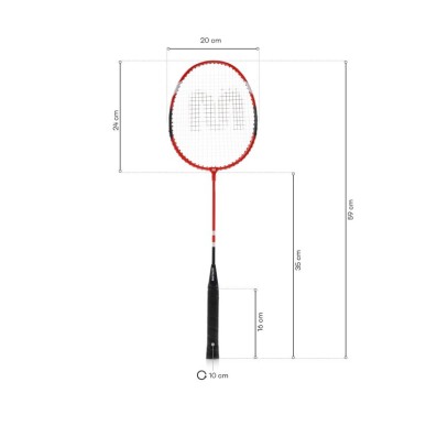 Set da badminton Meteor 16838