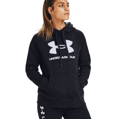 Felpa con cappuccio Under Armour Rival Fleece Logo W 1356318 002