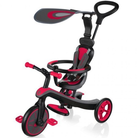 Bicicletta Smj Globber New Red Explorer Trike 4in1 632-102-2