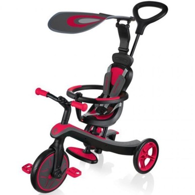 Bicicletta Smj Globber New Red Explorer Trike 4in1 632-102-2