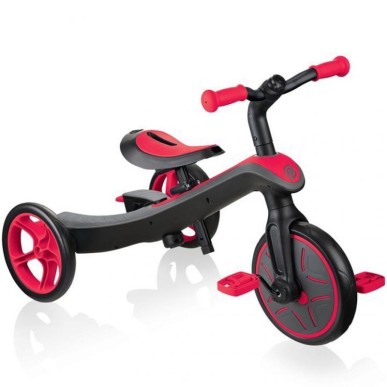 Bicicletta Smj Globber New Red Explorer Trike 4in1 632-102-2