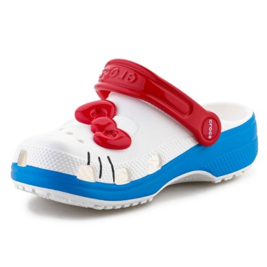 Infradito Crocs Iam Hello Kitty Classic Jr 209454-100