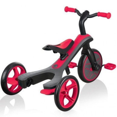 Bicicletta Smj Globber New Red Explorer Trike 4in1 632-102-2