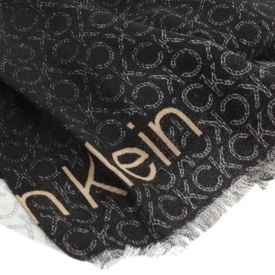 Calvin Klein Sciarpa con logo stagionale 70x180 Sciarpa leggera K60K609921