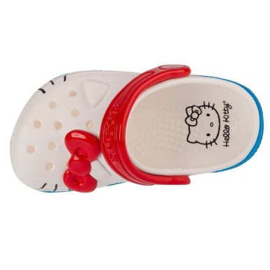 Crocs Classic Hello Kitty Iam Clog T Jr 209469-100 flip-flops