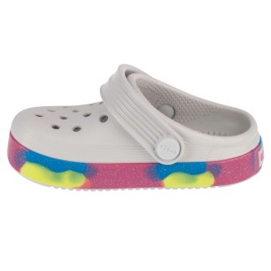 Crocs Off Court Glitter Band Clog T Jr 209717-1FS flip-flops