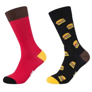 Funsocks Motifs 2PPK Socks M FU71113-3118