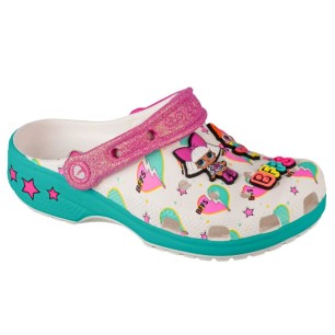 Crocs LOL Surprise Diva Girls Classic Clog Jr 209466-100 clogs