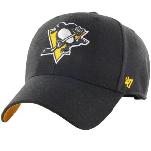 47 Brand NHL Pittsburgh Penguins Cappellino da baseball M H-BLPMS15WBP-BK