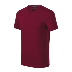 Malfini Action V-neck T-shirt M MLI-70086 garnet